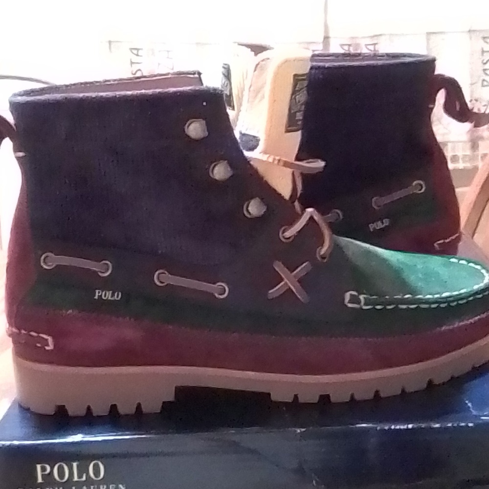 Ralph Lauren polo Boots...